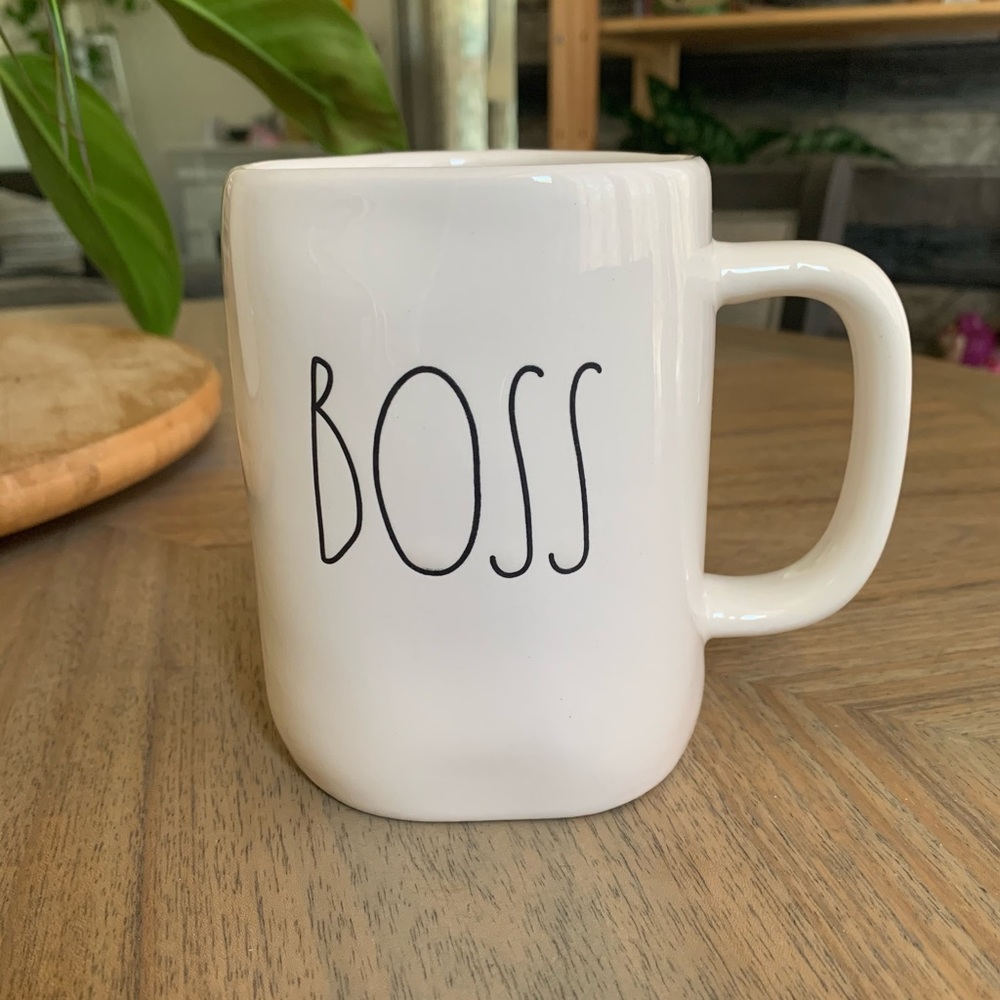 Rae Dunn “Boss” Coffee Mug